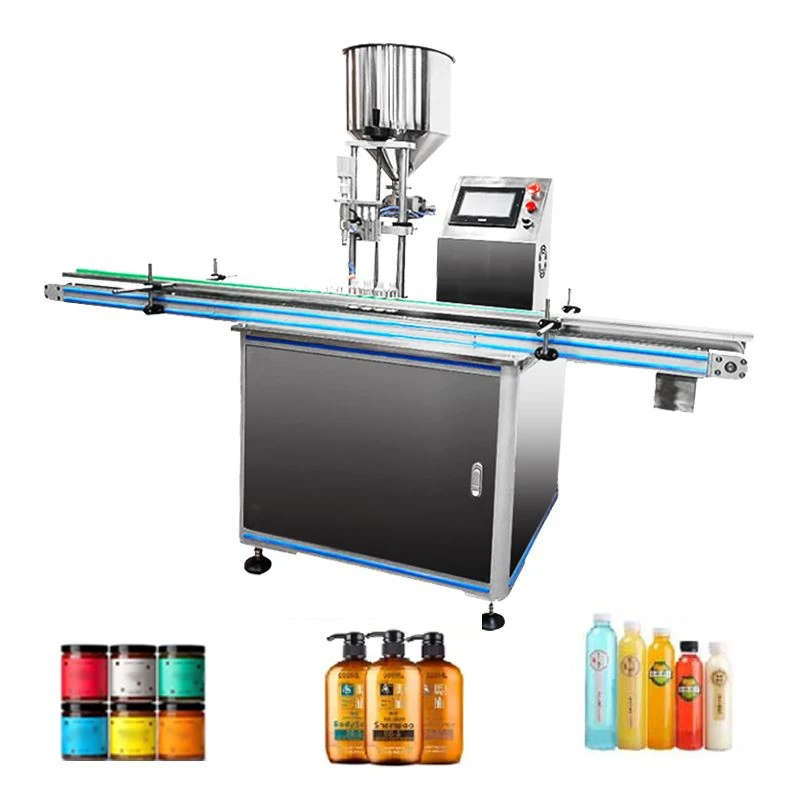 Tib Lub Taub Hau Filling Tshuab Rau Lotion, Haus, Detergent Thiab Kua Filling