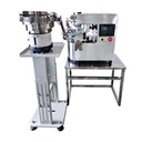 Compact Rotary Pouch Filling Thiab Capping Tshuab Rau Stand Up Hnab